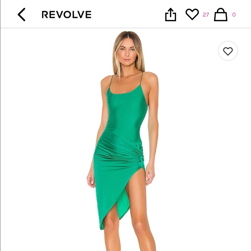superdown Eva Twisted Slit Dress, purchased on Revolve, new with tags, size M